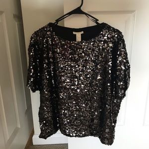 Sequin top